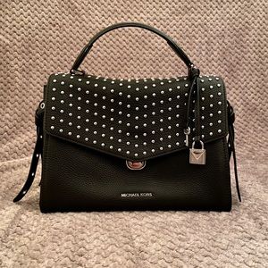 Michael Kors Studded Black Purse